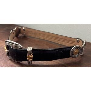 Vintage 1995 Brighton Museum Collection Leather Belt Sz M 43407 Roman Heart Brighton | Accessories | Brighton Museum Collection Vtg  main image 4
